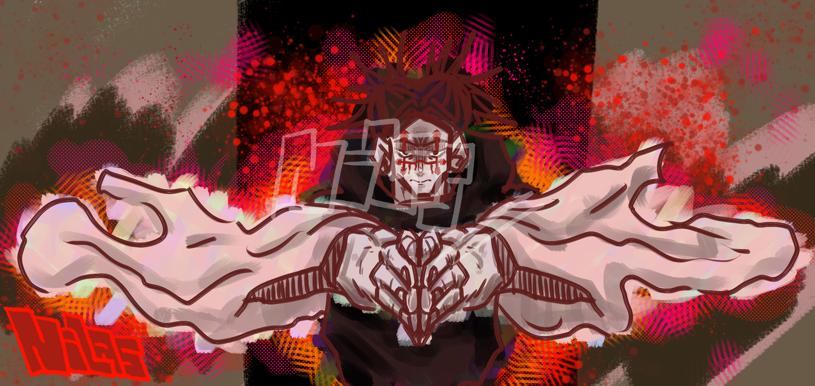 Choso, personagem do mangá e anime Jujutsu Kaisen